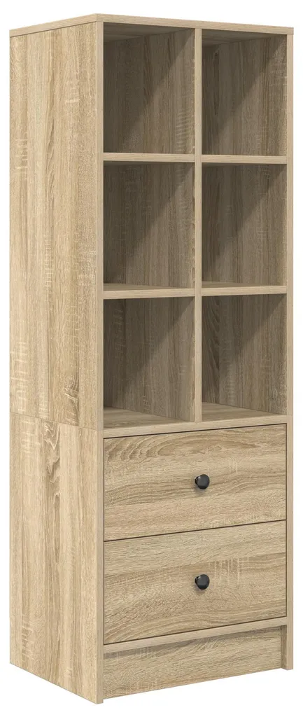 Meuble de rangement haut pour salon Chêne Sonoma 45,5 cm vidaXL