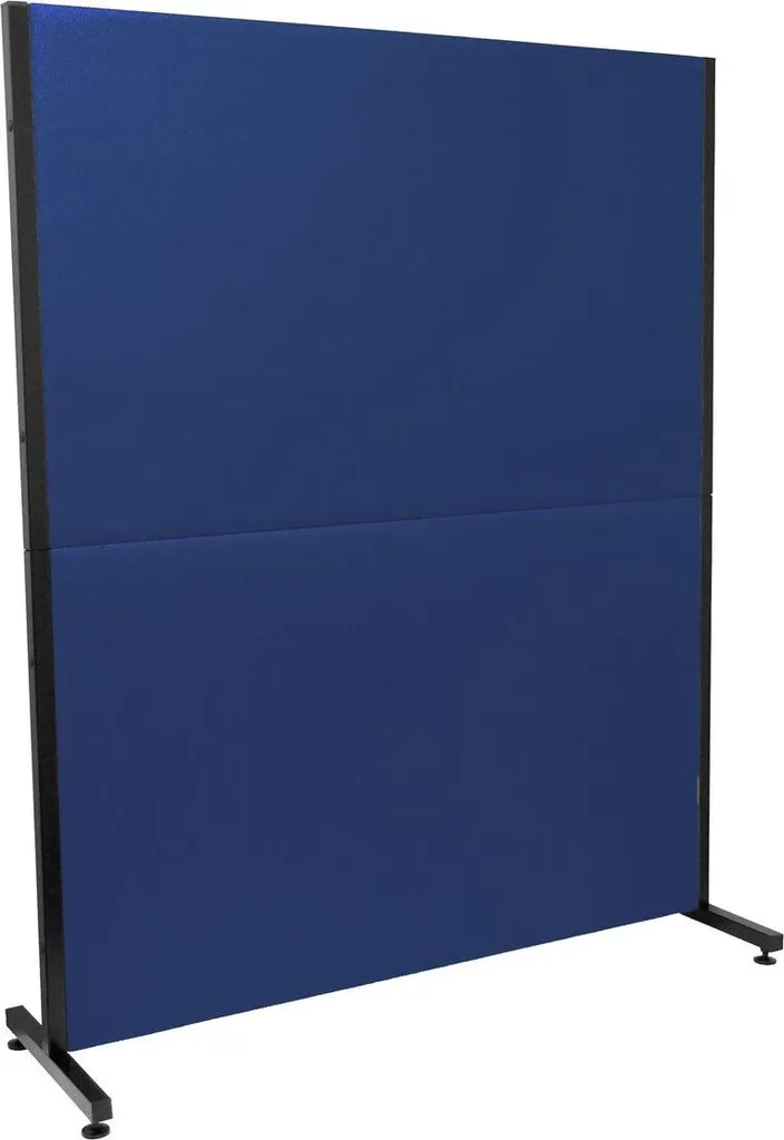 Cacher un vis-à-vis avec le paravent Valdeganga bali bleu marine opaque