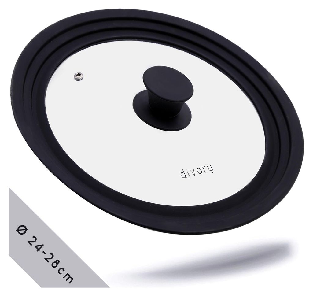 Couvercles universels DIVORY Ø 24, 26 et 28 – Couvercles en Image du produit 