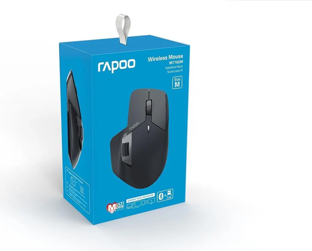 Souris Bluetooth Multi-dispositifs Rapoo MT760M 4000 DPI Réf 00226039