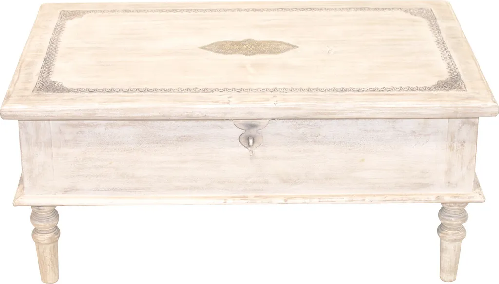 Table coffre Abanoub 100cm : fini le désordre dans votre salon - 2