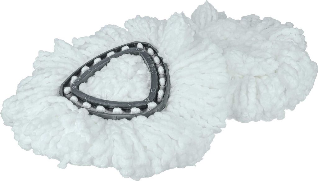 vhbw 2x Wischbezug Ersatz für Vileda 152623 für Wischmopp - Ersatzkopf, Mikrofaser Schwarz Weiß