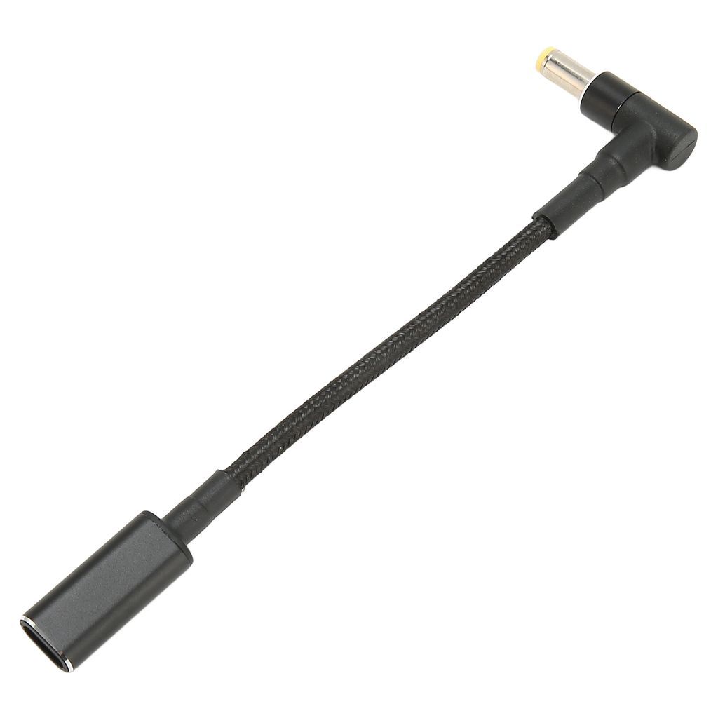 Adaptér USB C na DC 5,5 x 2,5 mm, nylonový úplet, 100 W, Obrázek produktu 