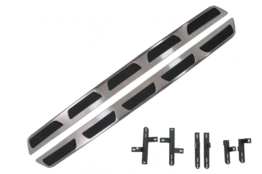 Marchepieds Audi Q5 8R Antidérapants en Aluminium et Acier 2008-2016