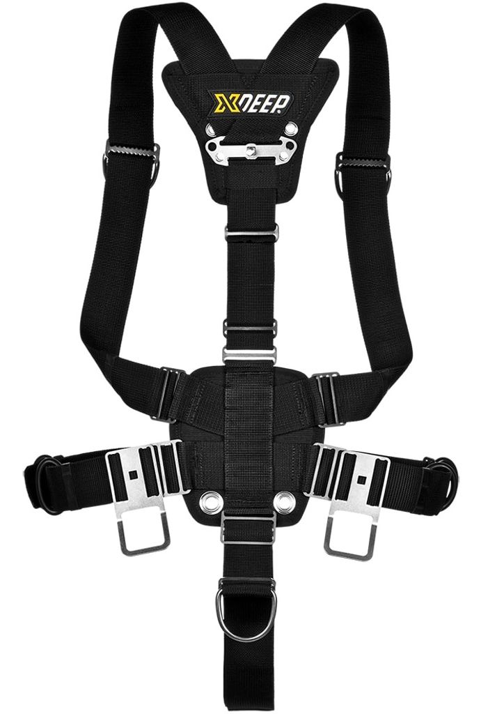 xDEEP STEALTH 2.0 - Sidemount Harness Set M