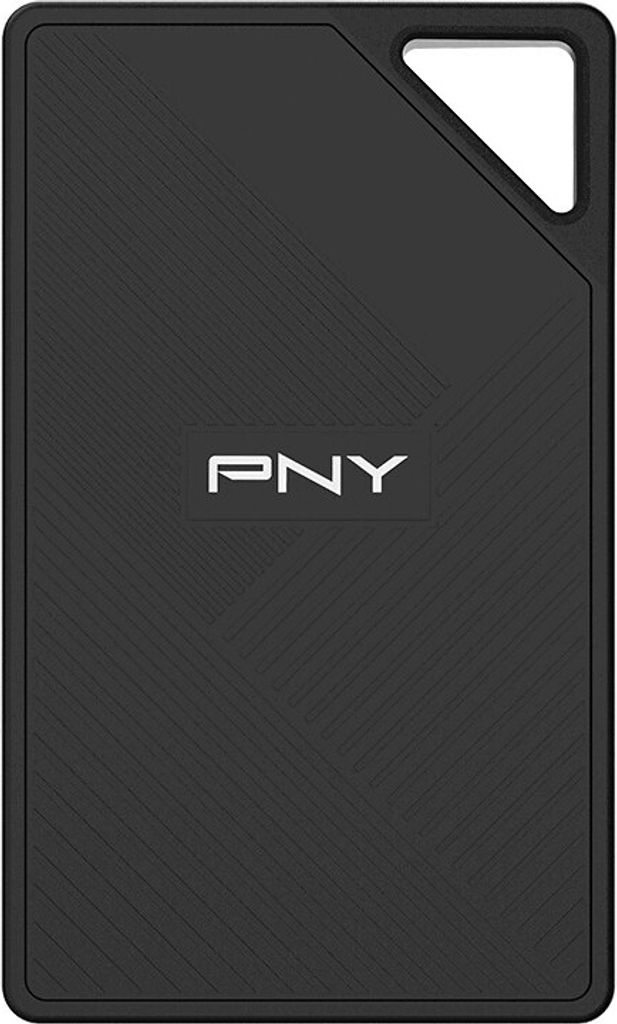 PNY RP60 - SSD - 2 TB - extern (tragbar) - USB - Zubehör in der Box: USB-C 3.1> USB-C 3.1 Cable Kabel