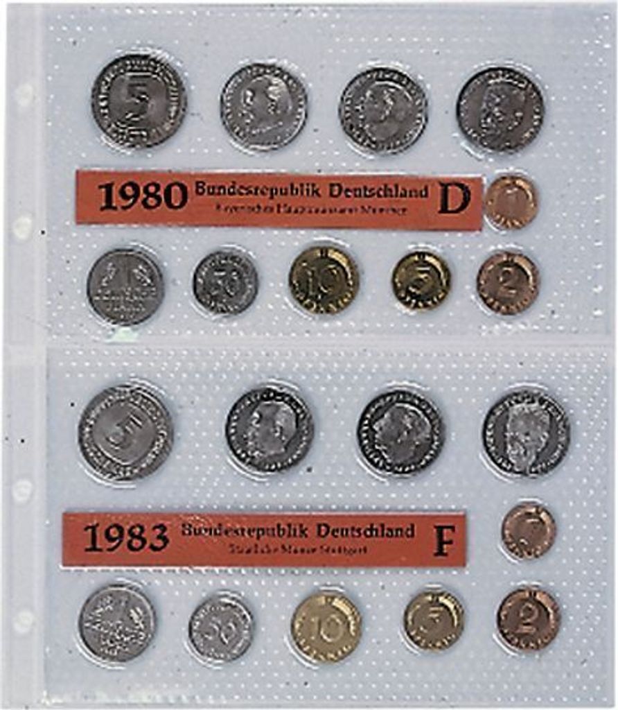 SAFE 607 Spezialblätter für Coin Compact