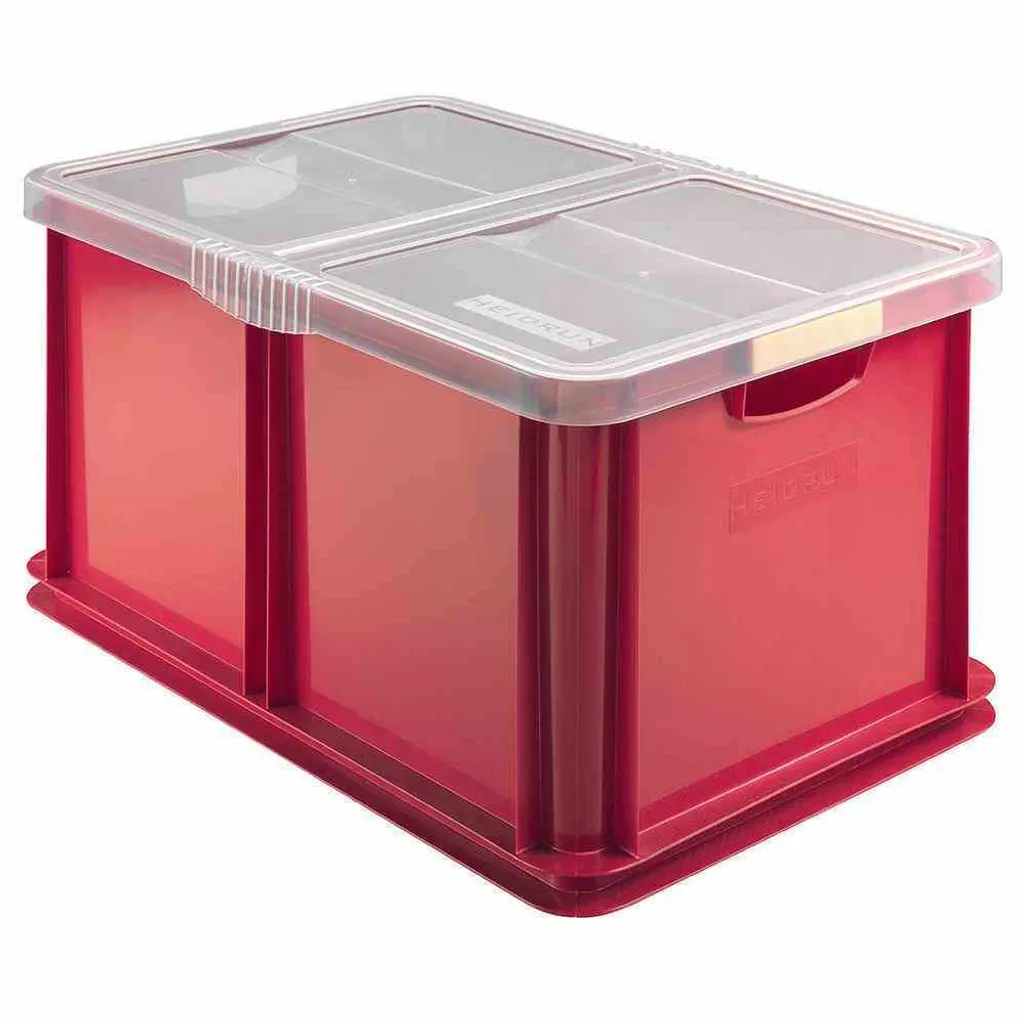 Boîte Eurobox 60L pour garage et atelier - Stockage 59x39x30 cm
