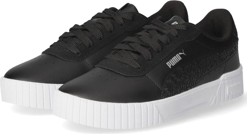 Puma Low Sneaker CARINA 2.0 Damen Sneaker Kunstleder Schwarz Größe: 31/2