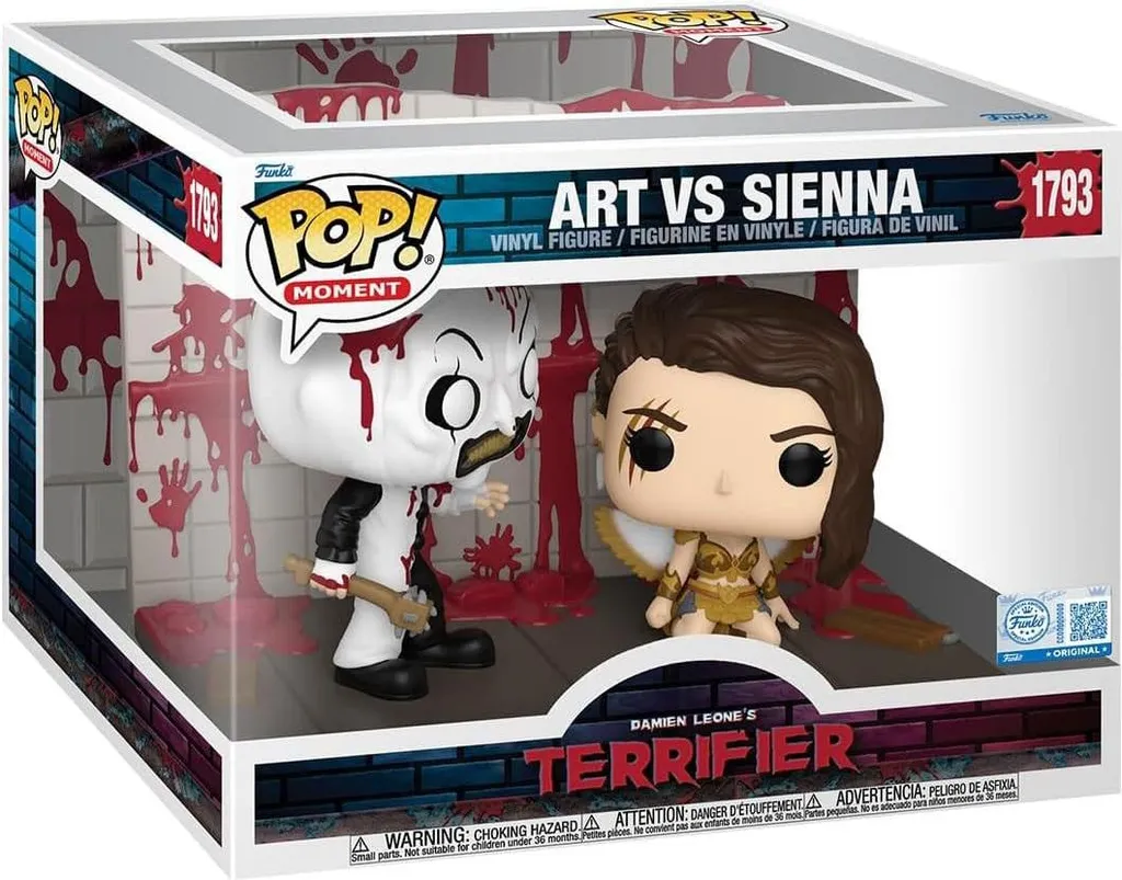 Figurine Funko POP! Vinyl Terrifier 2 Art vs Sienna 9 cm pack horreur
