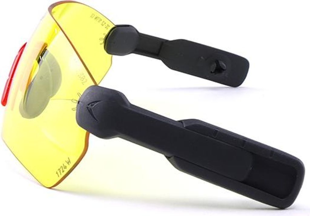 PROTOS® Integral Schutzbrille/ Sicherheitsbrille, Gelb Produktbild 