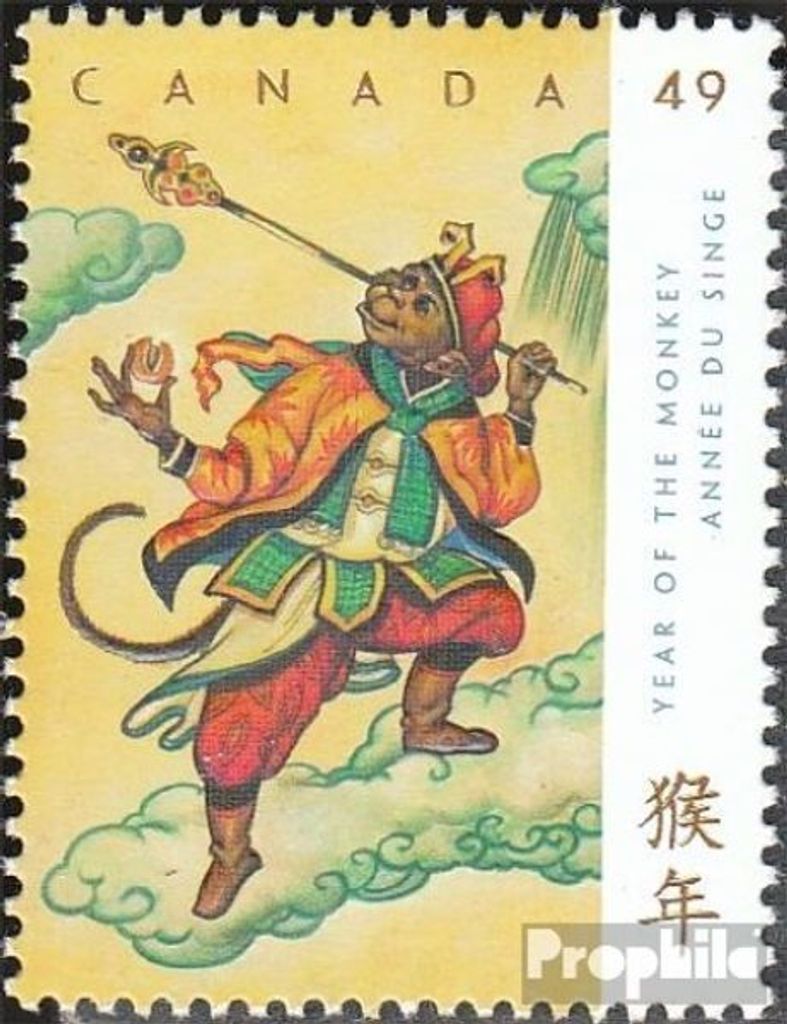 Briefmarken Kanada 2004 Mi 2165 (kompl.Ausg.) postfrisch Affe