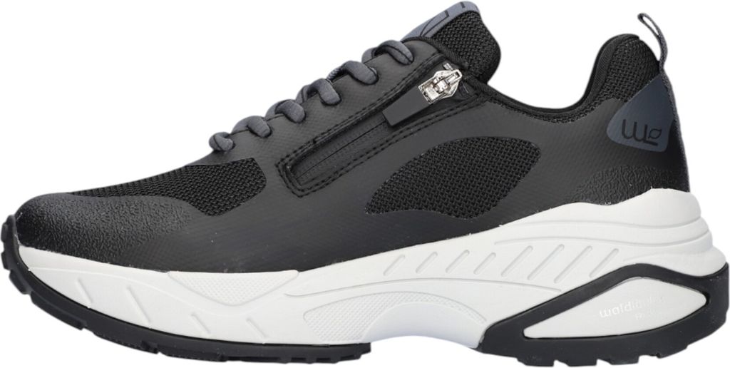 Waldläufer Pepper Damenschuhe sportlicher Schnürer Schwarz Produktbild 