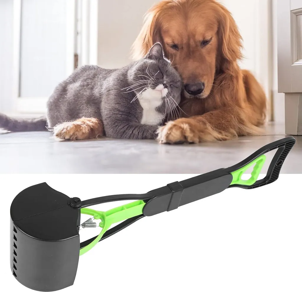 Ramasse-crottes pour chien pliable avec mâchoire réglable haute qualité