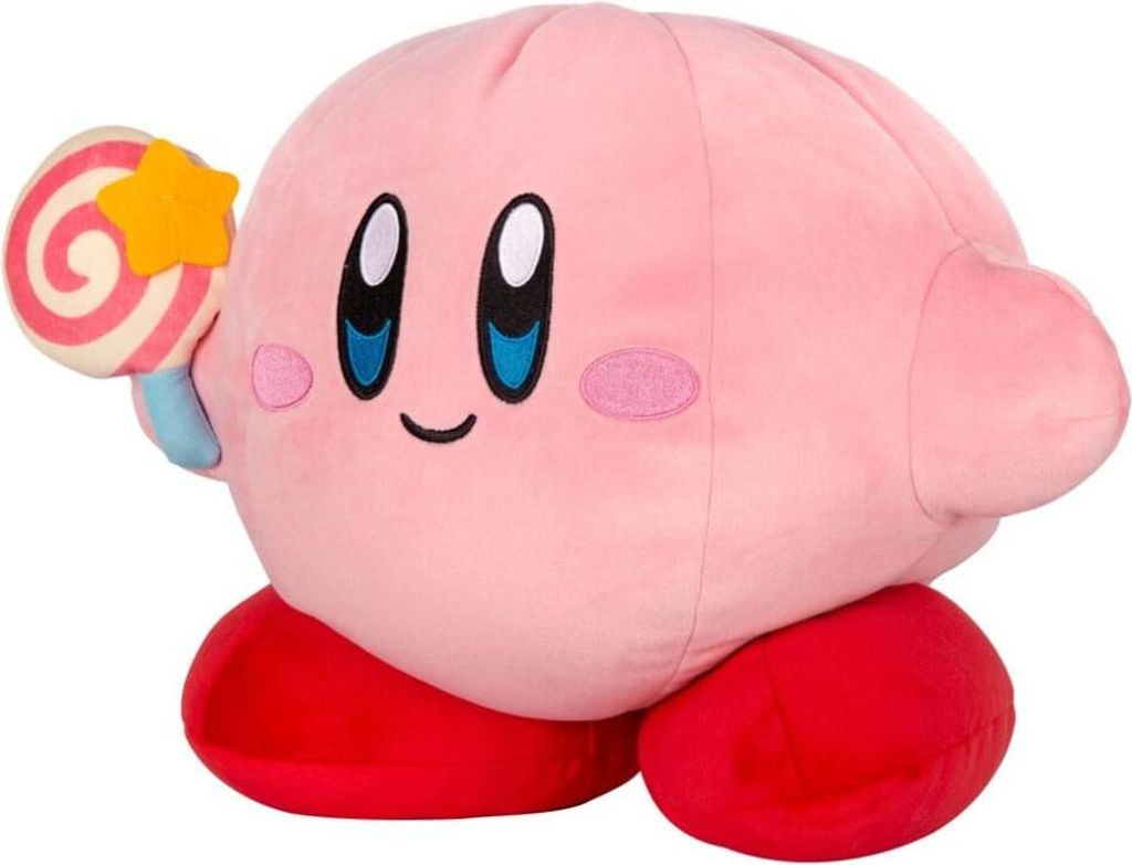 Kirby Mocchi-Mocchi Mega Plüschfigur Kirby mit unbesiegbarem Zauberstab 33 cm
