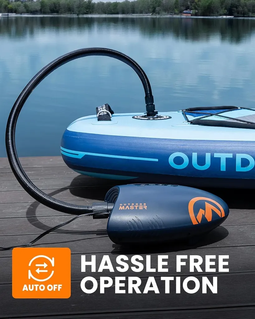 Accessoire Paddle indispensable : Pompe Électrique 12V 20 PSI