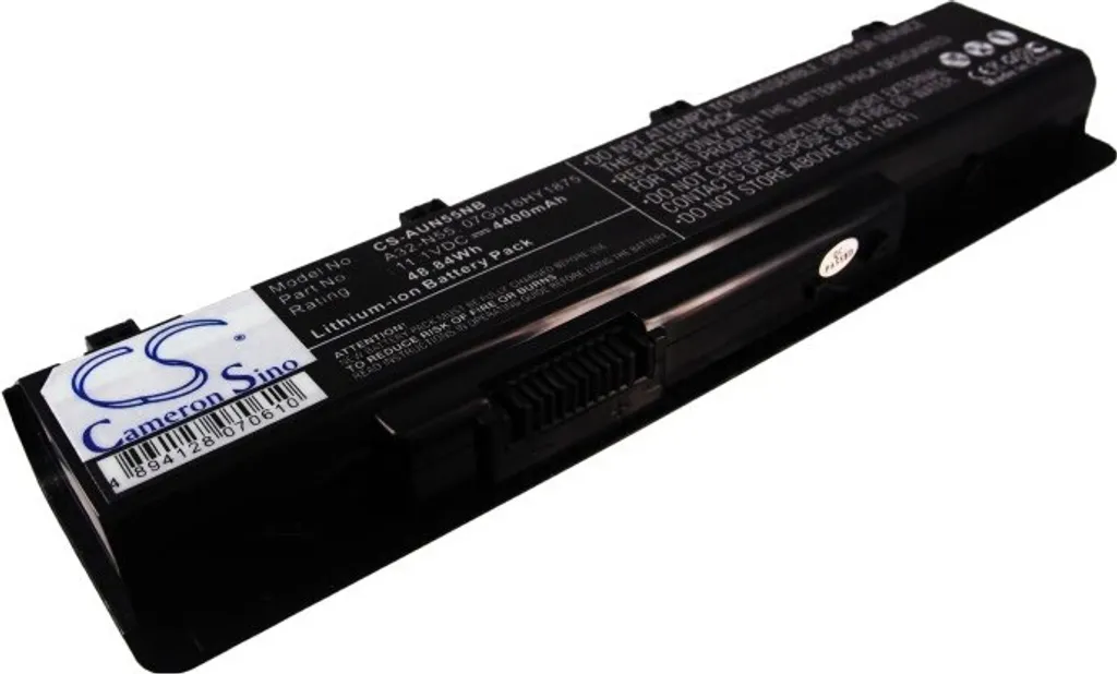 Batteria Asus N55 N45 SF SL TECHTEK Ricambio Alta Qualità 5200mAh