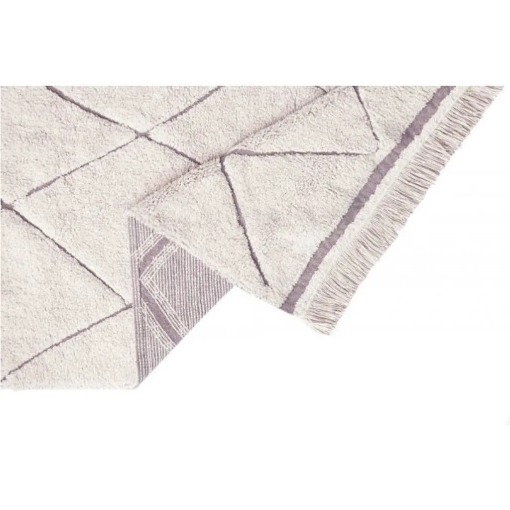 Tapis en coton RugCycled Bereber 90 x 130 cm - Design éco-responsable