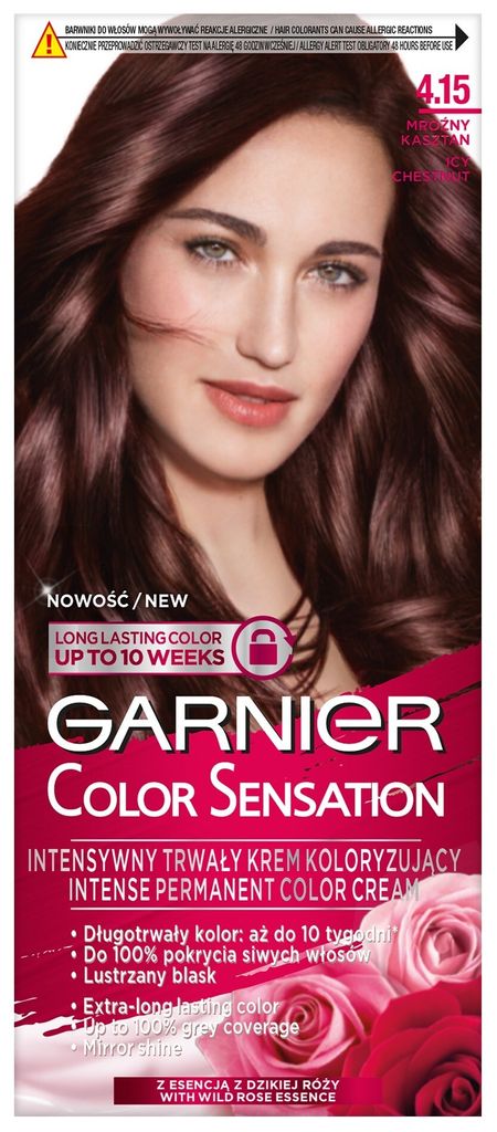 Garnier Color Sensation Krem koloryzujący do włosów 4.15 Obrázek produktu 