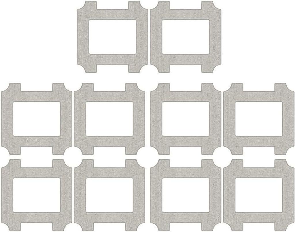 Ersatz-Mopp-Pads für Ecovacs Winbot W2S Fensterreinigungsroboter, waschbar, wiederverwendbar, 10 Stück