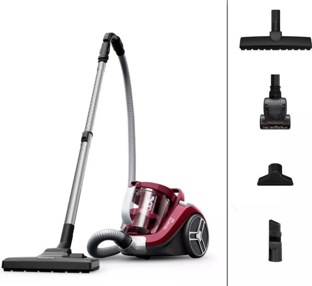Aspirapolvere senza sacco 900w 75db rosso Rowenta RO4B63EA Immagine del prodotto 