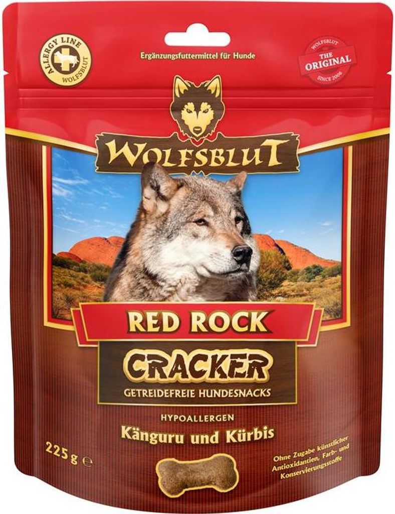 Wolfsblut Red Rock - Kängurufleisch, Snacks, Hund, Adult, Produktbild 