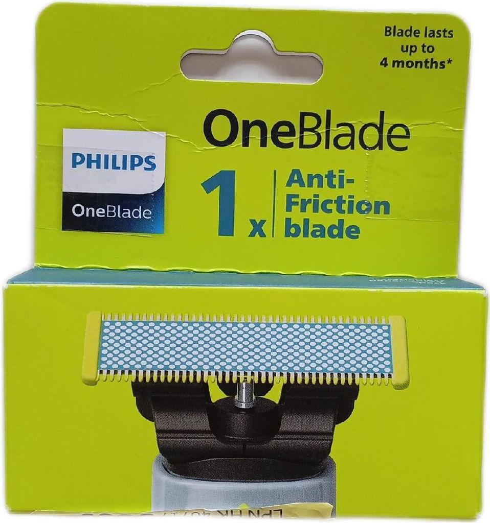 Cuchilla de repuesto OneBlade QP215/50 (plateada/verde Imagen del producto 
