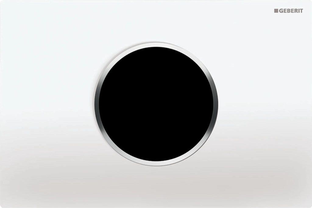 Geberit WC-Steuerung Typ10 IR Netz weiss/chrom, round, 1 Produktbild 