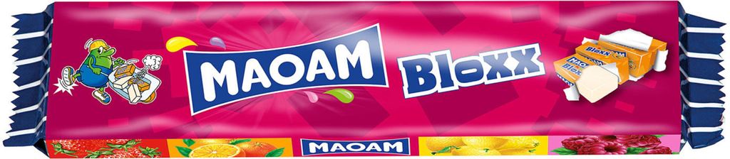 Haribo Maoam Bloxx žvýkací bonbóny, bonbóny, žvýkačky, Obrázek produktu 