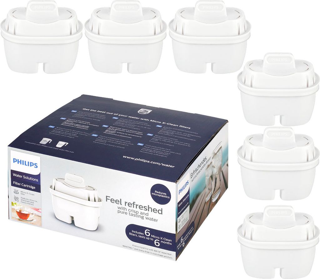 Philips AWP212/10, 6 Stück(e), Wasserfilterkartusche Produktbild 
