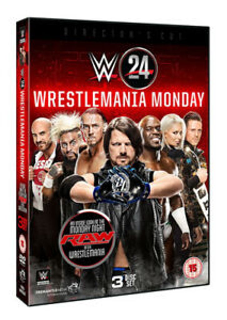WWE: Wrestlemania Monday DVD (2017) Apollo Crews cert 15 3 Obrázek produktu 
