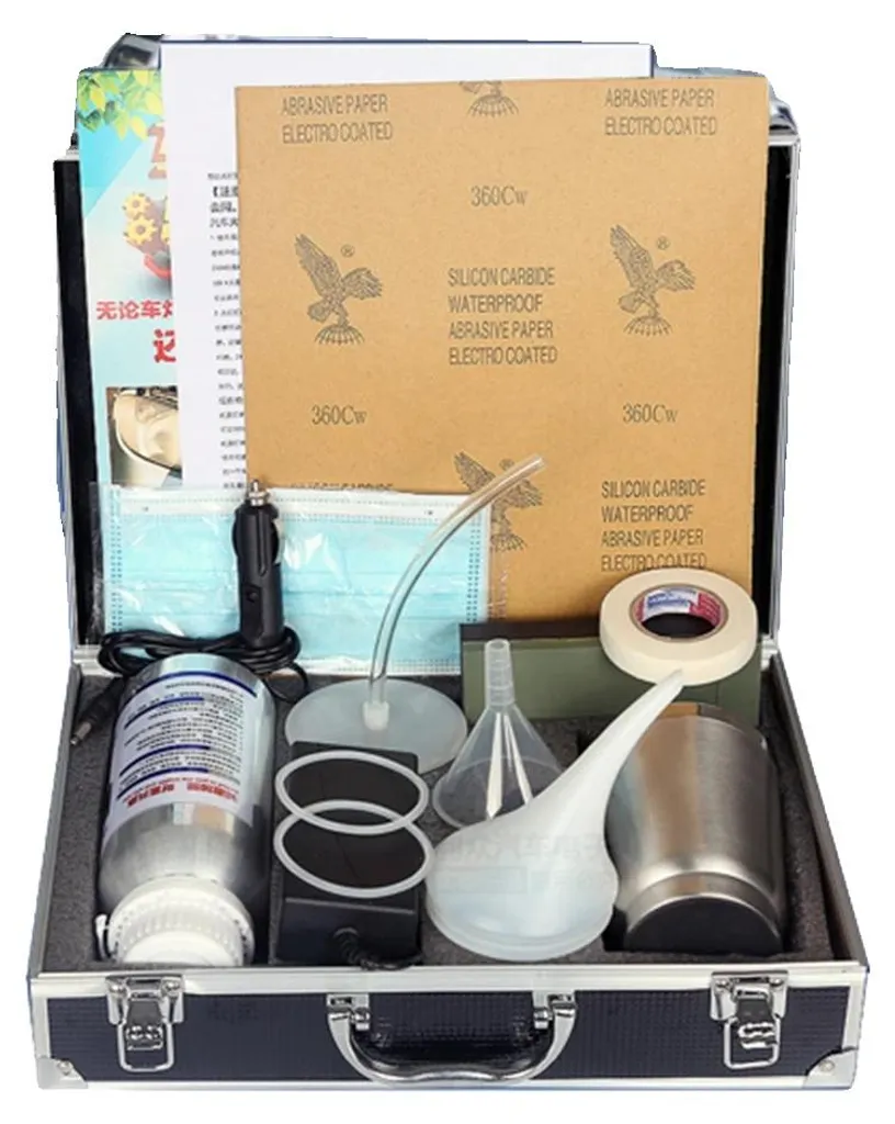 Réparer phares opaques : kit polymère liquide 473ml spécial rénovation