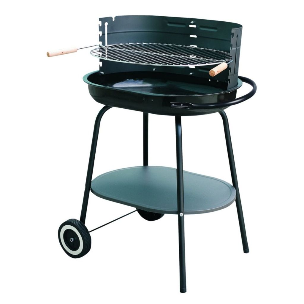 Oválný gril 60x42 cm na kolečkách Master Grill MG942 Obrázek produktu 