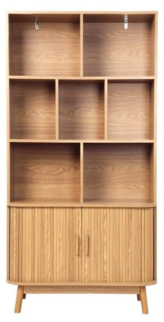 Calicosy - Libreria con 2 ante scorrevoli H157,5 cm - Immagine del prodotto 