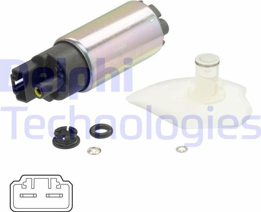 DELPHI FE0736-12B1 Benzin Elektrisch Kraftstoffpumpe für HONDA Jazz II Schrägheck (GD, GE3, GE2)
