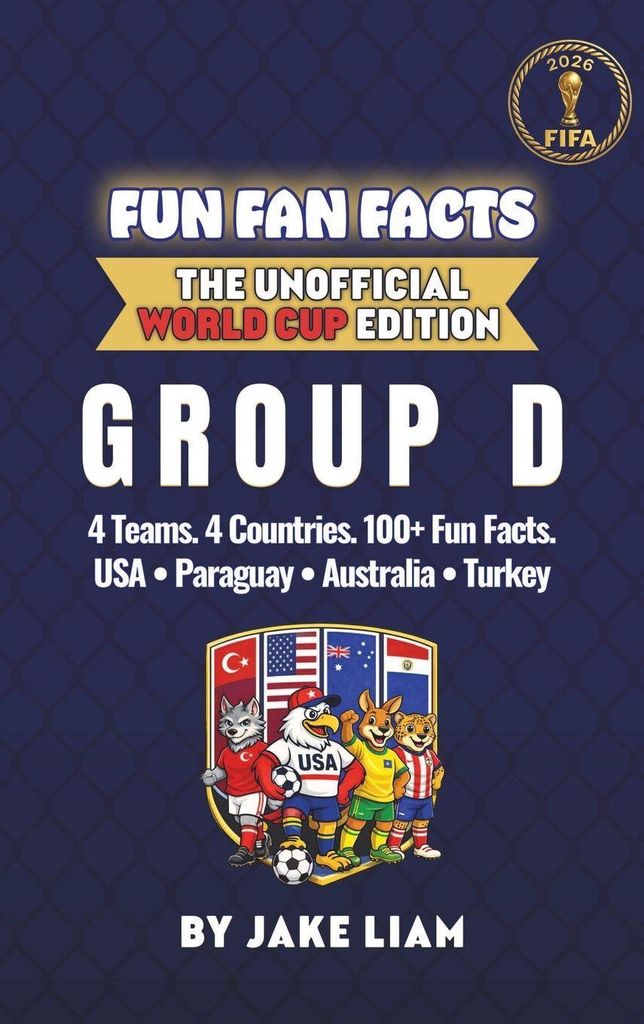 World Cup 2026 Group D Soccer Book for Kids