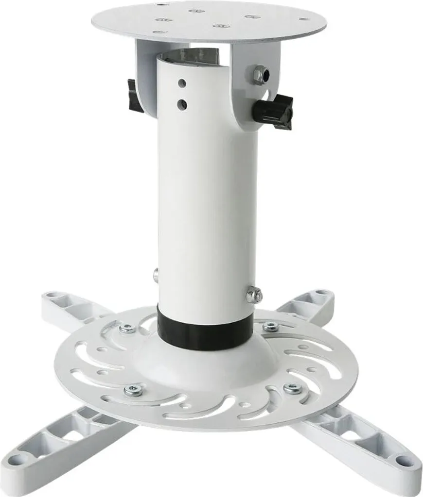 Techly Staffa universale per proiettore a soffitto bianco ICA-PM 200WH