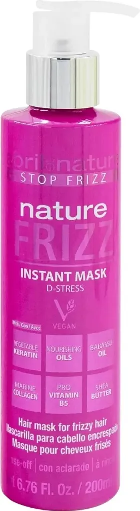 Masque capillaire anti-frizz Abril et Nature soin à la kératine