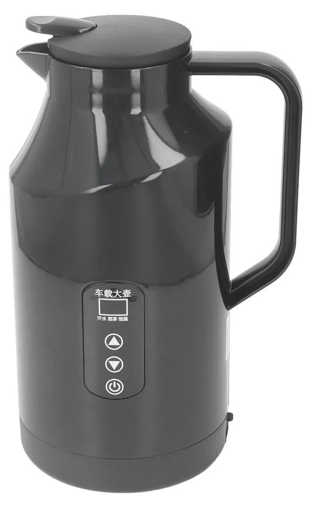 Bouilloire Voiture 1500ml Inox - Arrêt Automatique 12V/24V 200W