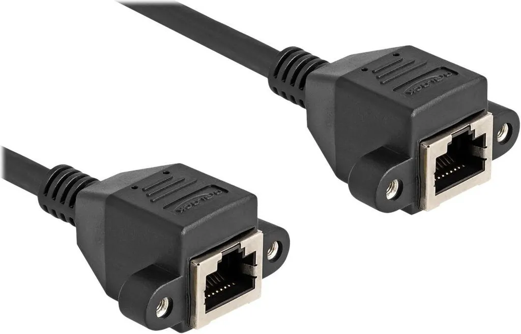 Prolunga RJ50 Delock 0.5m S/FTP | Accoppiatore Presa/Presa Industriale