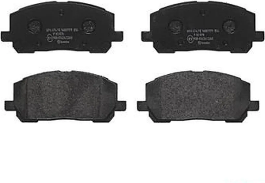 Plaquettes de frein Brembo P 83 078 pour essieu avant de haute qualité