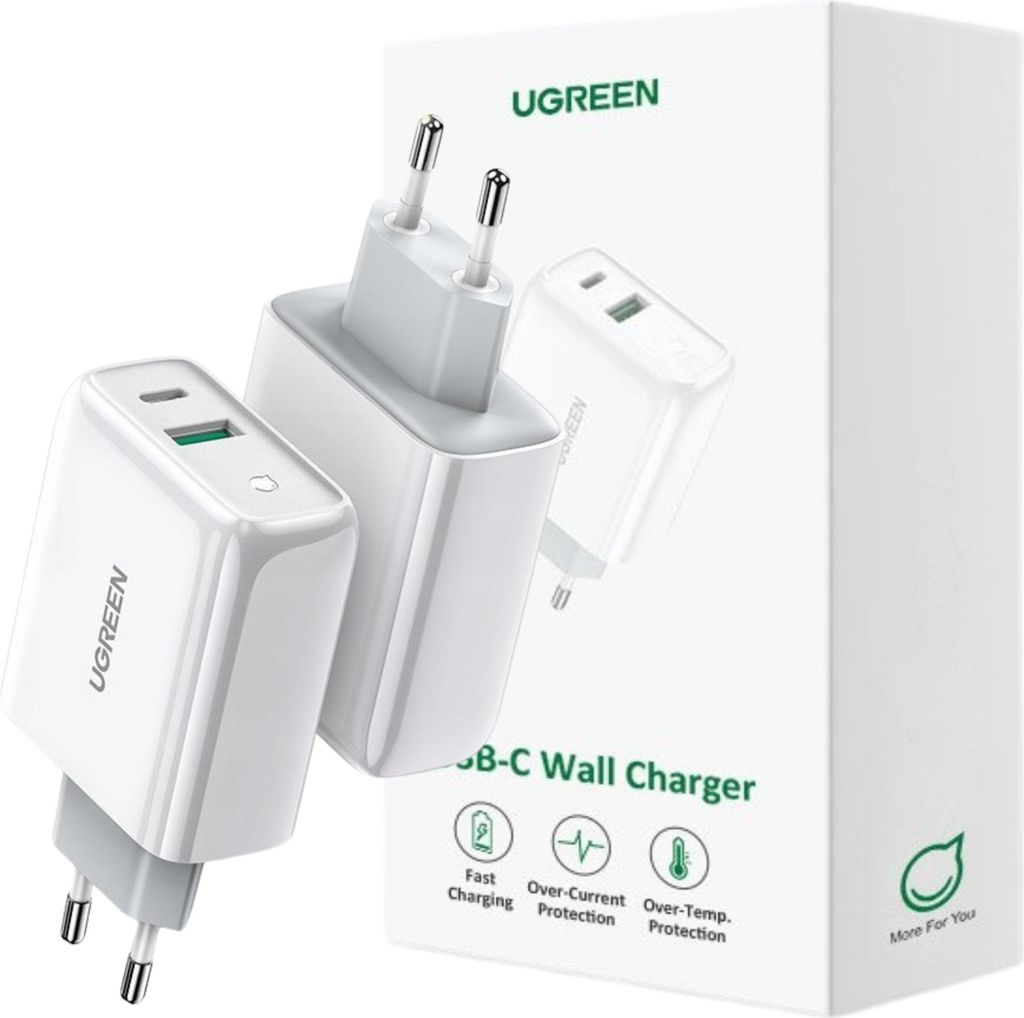 Ugreen 60468 Ladegert fr Mobilgerte Wei Indoor (60468) Immagine del prodotto 