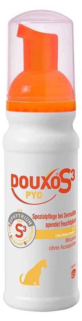 Douxo S3 Pyo Mousse 150ml für Hunde bei Dermatitis spendet Produktbild 
