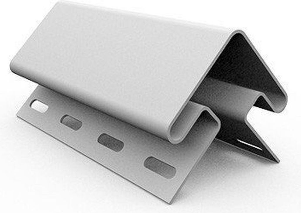 Fassadenpaneele Beige A-1,83m Kunststoffpaneele L- Ausseneckleiste 1,50m