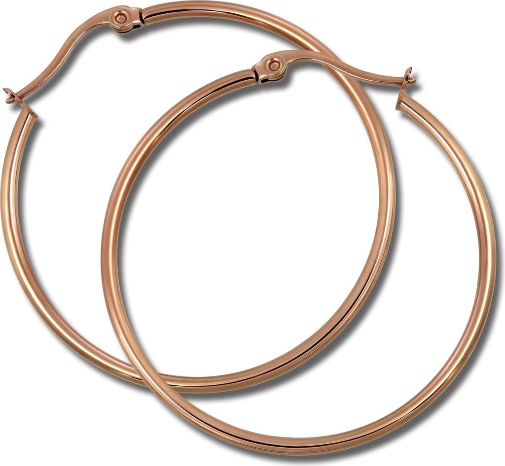 Amello Edelstahl 333er Rosegold vergoldet rosegold Damen Ohrschmuck ESOS73E