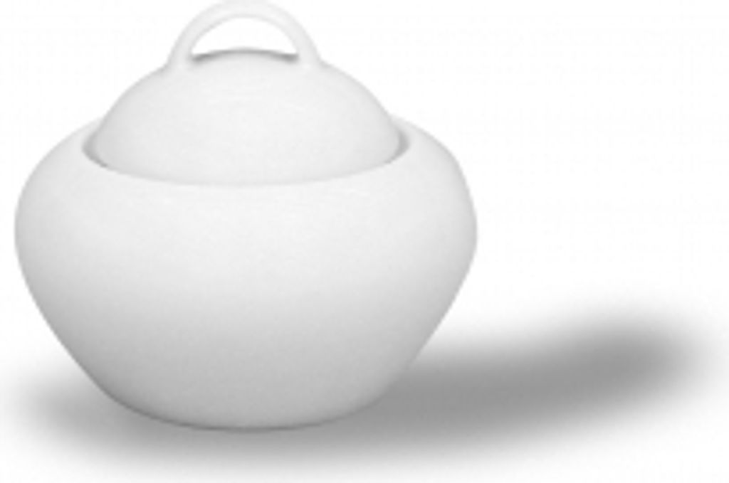 Thun 1794 Zuckerdose, Tschechisches Porzellan, 240 ml, Saphyr, weiß, Thun