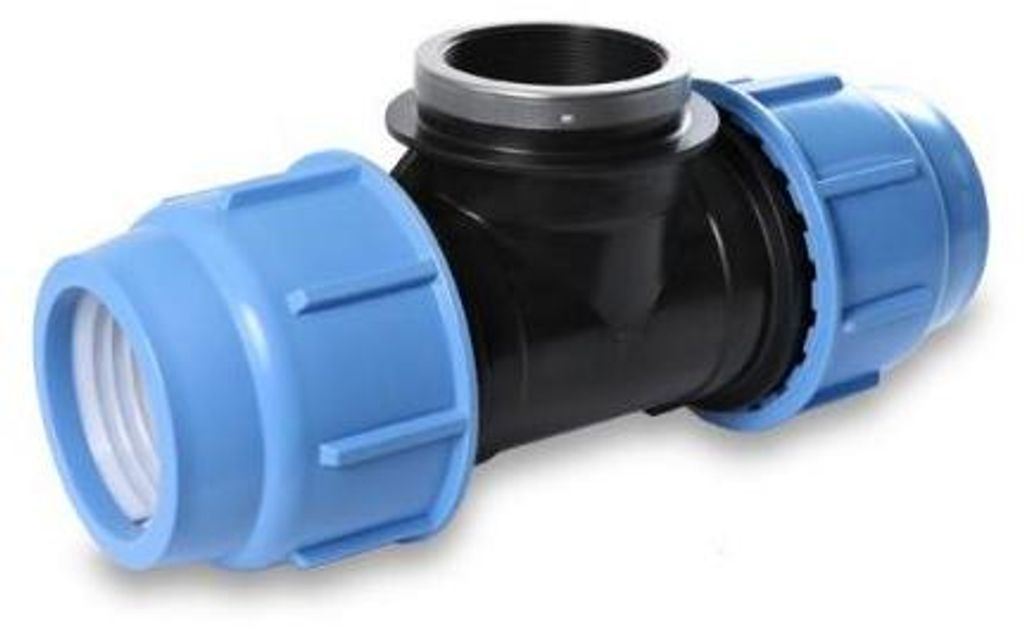 Unidelta | Raccordo A T 90° - 25 mm x 3/4" - Alta Immagine del prodotto 