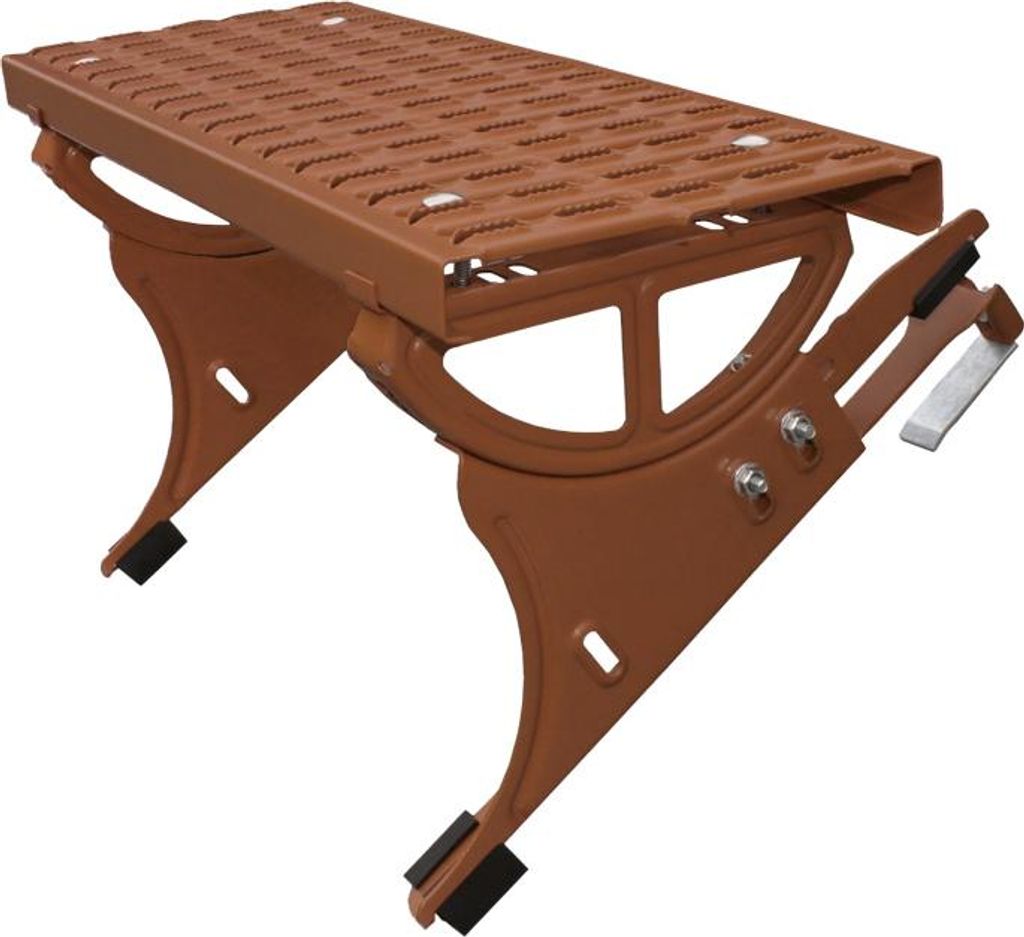 Universal Trittflächenset - Ausführung: braun beschichtet, Trittfläche: 480 x 250 mm