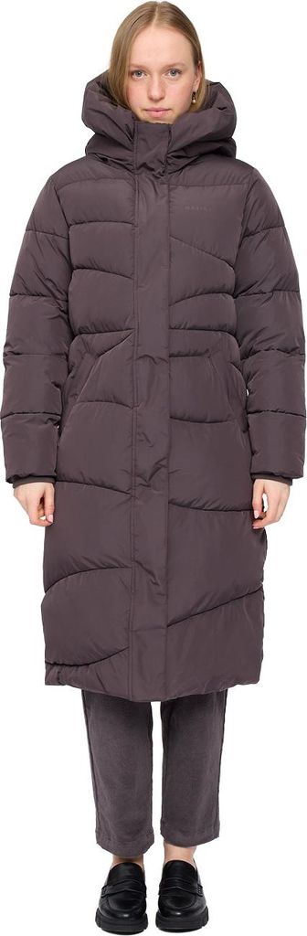 Mazine Damen Mantel Waves Quilt Puffer Coat, Größe:XL, Farben:eggplant