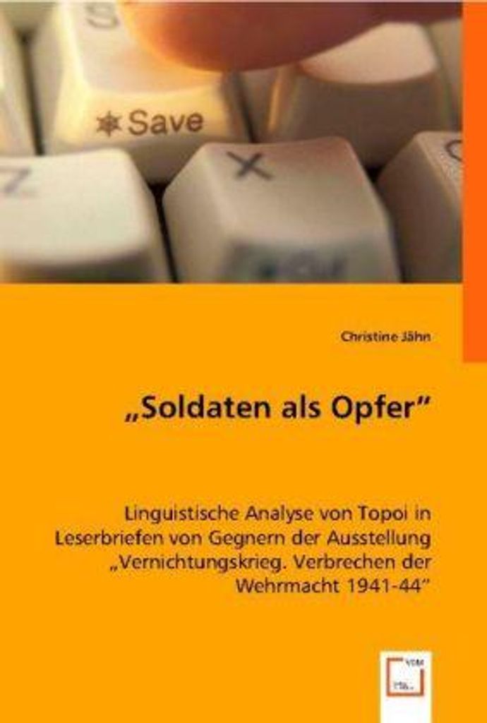 Jähn, C: "Soldaten als Opfer"